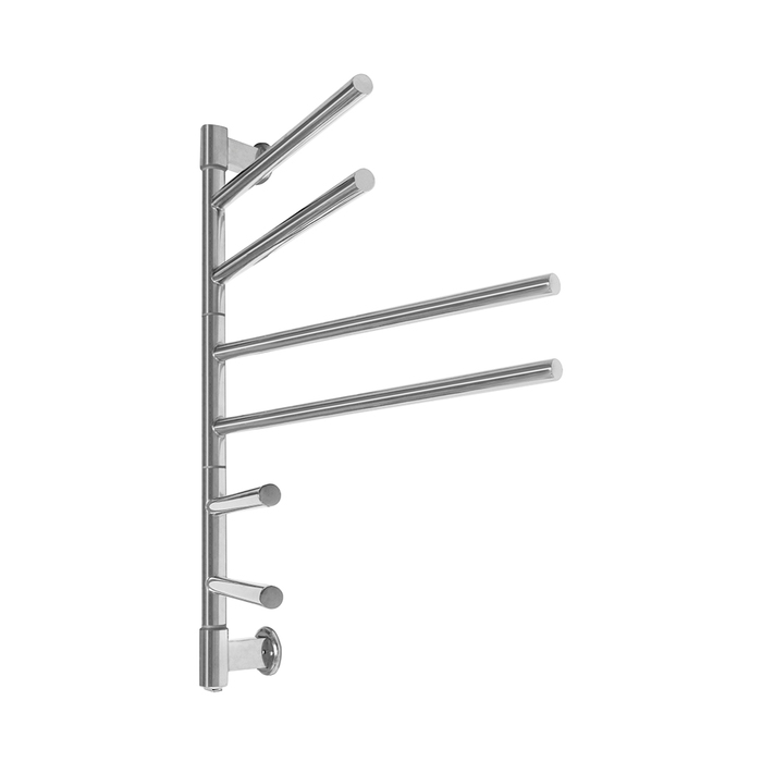 Energy I chrome G3 Double RAL 9005 черный матовый поворотный электрический полотенцесушитель