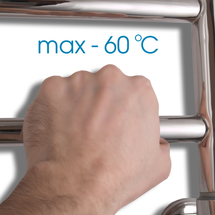 Energy I chrome G3DK поворотный электрический полотенцесушитель