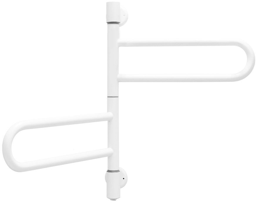 Energy U chrome G2K RAL 9003 белый матовый поворотный электрический полотенцесушитель