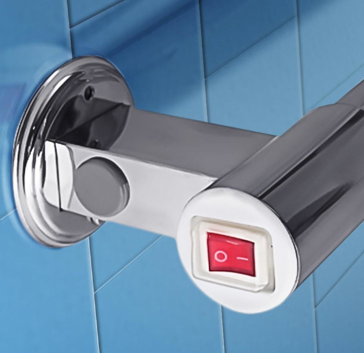 Energy U chrome G3 RAL 9005 черный матовый поворотный электрический полотенцесушитель