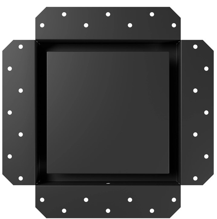 ERA EXCELLENT 4C BB Matt black вытяжка для ванной диаметр 100 мм