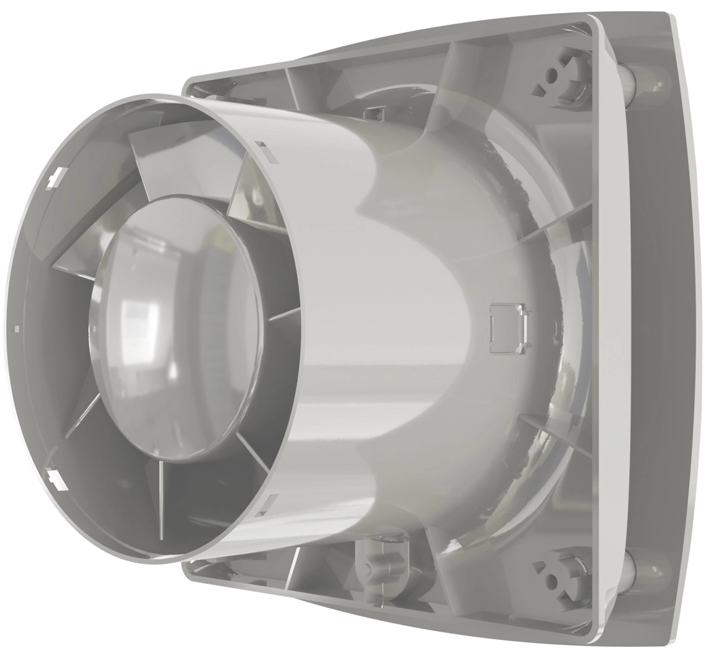 ERA WAVE 100C Gray вытяжка для ванной диаметр 100 мм