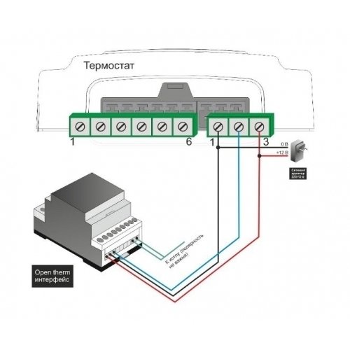 Эван OpenTherm интерфейс для котла