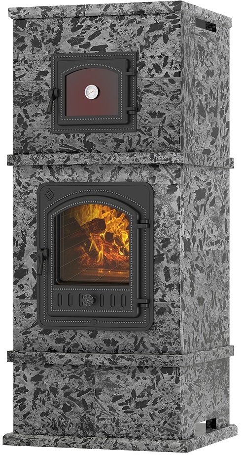 Эверест KORELA L-590 Пироксенит Элит Выставка готовый дровяной каминокомплект