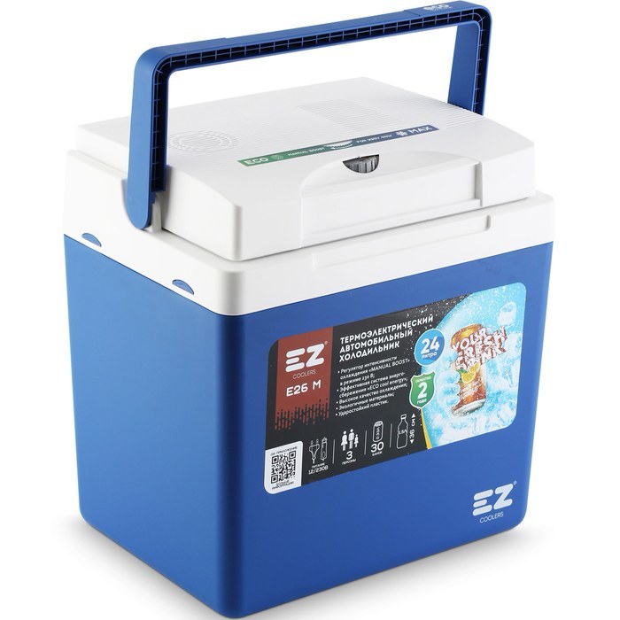 EZ E26M 12/230V Blue термоэлектрический автохолодильник