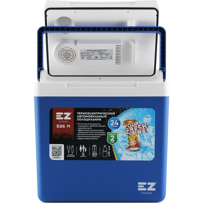 EZ E26M 12/230V Blue термоэлектрический автохолодильник