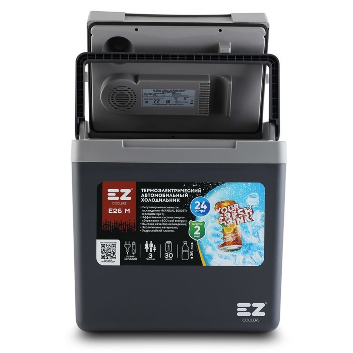 EZ E26M 12/230V gray термоэлектрический автохолодильник