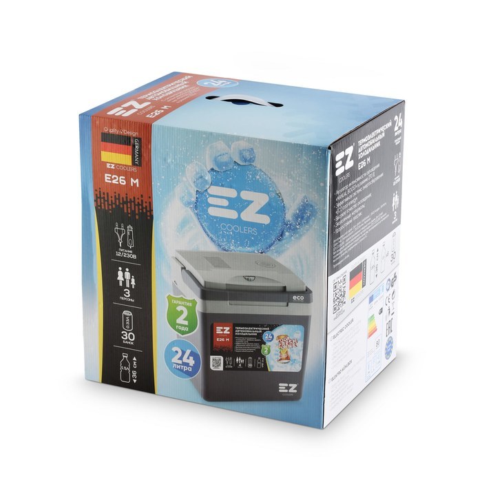 EZ E26M 12/230V gray термоэлектрический автохолодильник