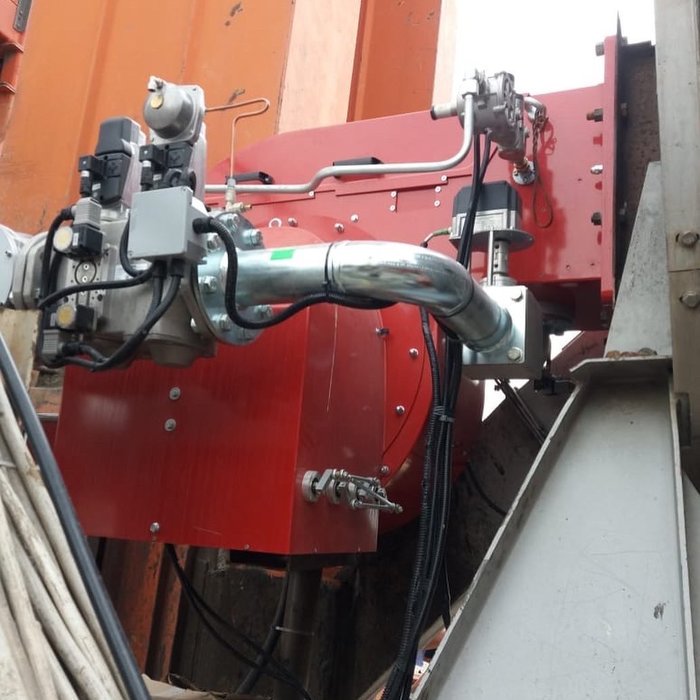 F.B.R GAS P100/M CE TL + R. CE D1"1/2-S газовая горелка