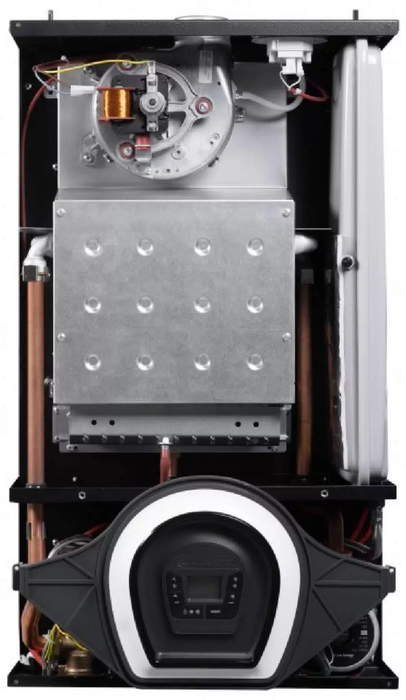 Federica Bugatti 32В VARME BLACK 1-конт. с дисп. с датчиком бойлера настенный газовый котел