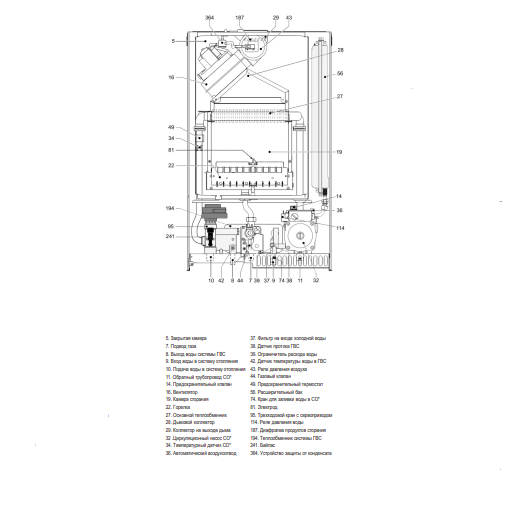 Ferroli DIVABEL 10 (ZL0BYF1JYA) настенный газовый котел