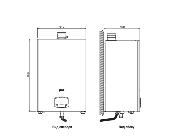 Ferroli FORCE W 60 (0MDSAAWA) настенный газовый котел