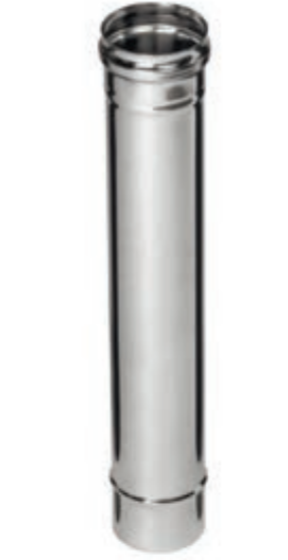 Ferrum Дымоход 0,5м 100 AISI 430 0,5 мм аксессуар для отопления