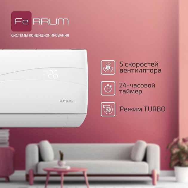 Ferrum Titan iFIS18VR1/iFOS18VR1-LE настенный кондиционер