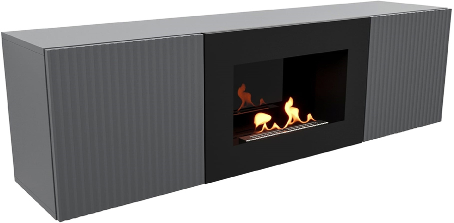Firelight BFP/P-1400L графит напольный биокамин