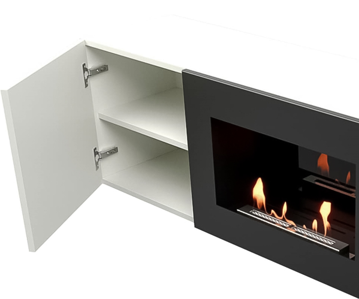 Firelight BFP/P-1400V белая напольный биокамин