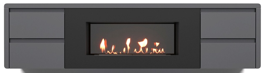Firelight BFP/P-1700 lux графит напольный биокамин