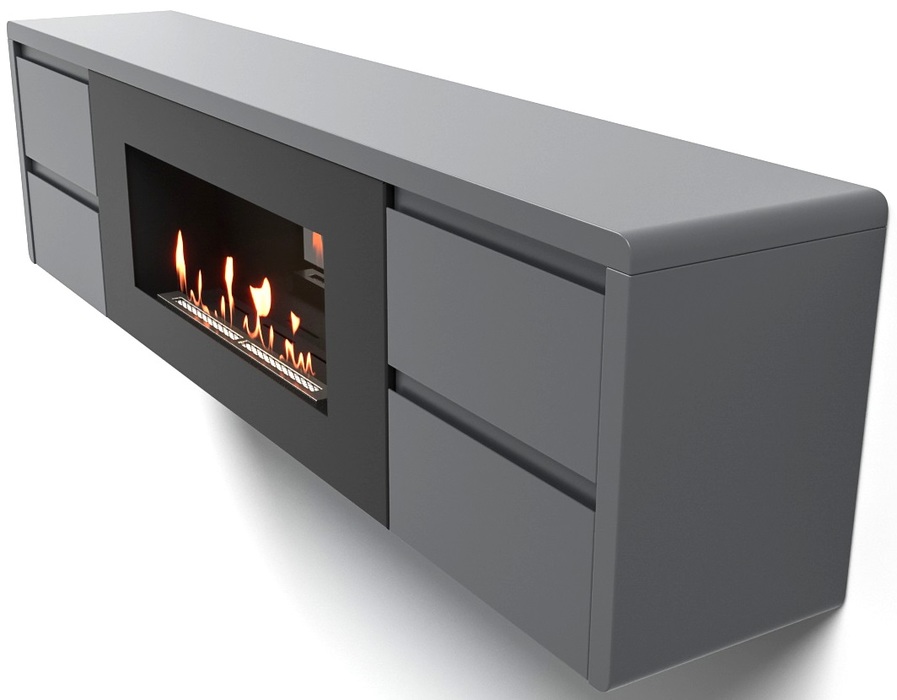 Firelight BFP/P-1700 lux графит напольный биокамин