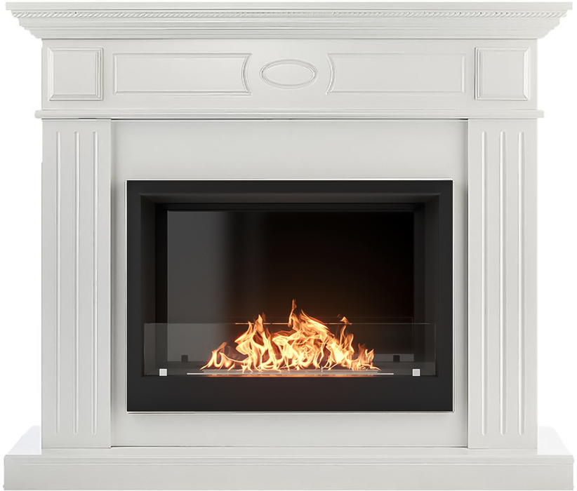 Firelight BFP/P-2520 с порталом Bianco 25 белый напольный биокамин