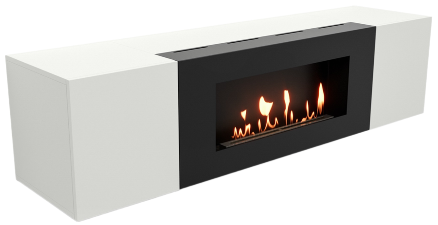 Firelight BFP-P1600 белая настенный биокамин