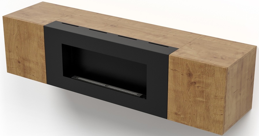 Firelight BFP-P1600 дуб вотан настенный биокамин