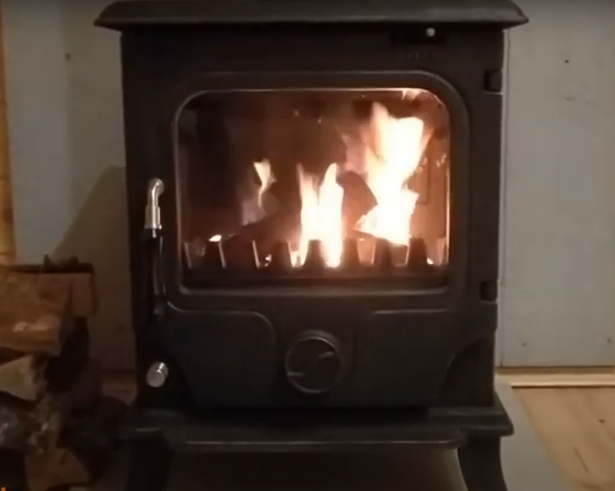 Fireway PAUL патина медь дровяная печь