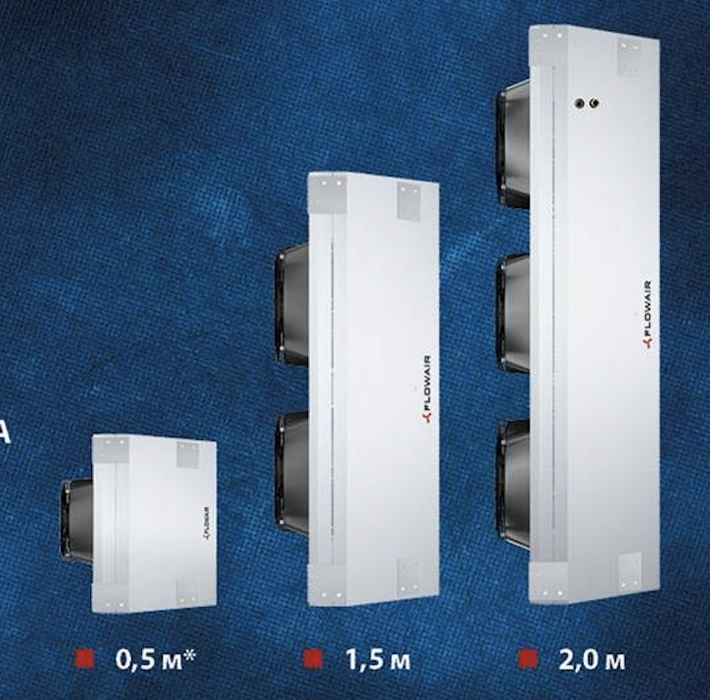 FLOWAIR ELiS G-N-150 тепловая завеса без нагрева