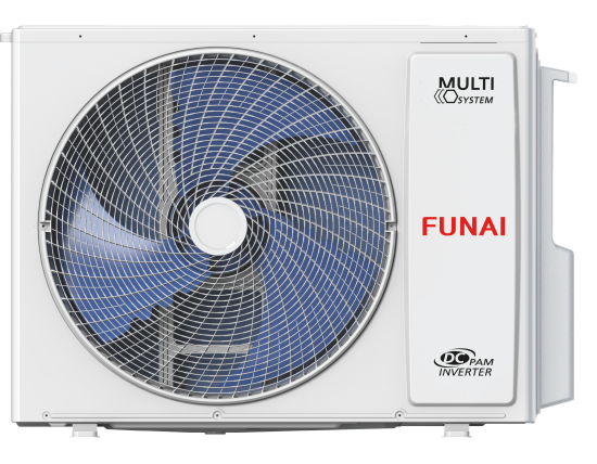 Funai ORIGAMI KODO Free match RAM-I-3OK80HP.01/U внешний блок мульти сплит-системы на 3 комнаты