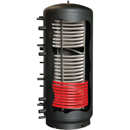 Galmet MULTI-INOX 1000 (1 стал. теплообм.) бак-аккумулятор послойного нагрева