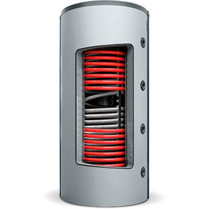 Galmet MULTI-INOX 2000 (2 стал. теплообм.) бак-аккумулятор послойного нагрева