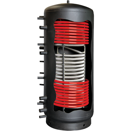 Galmet MULTI-INOX 600 (2 стал. теплообм.) бак-аккумулятор послойного нагрева