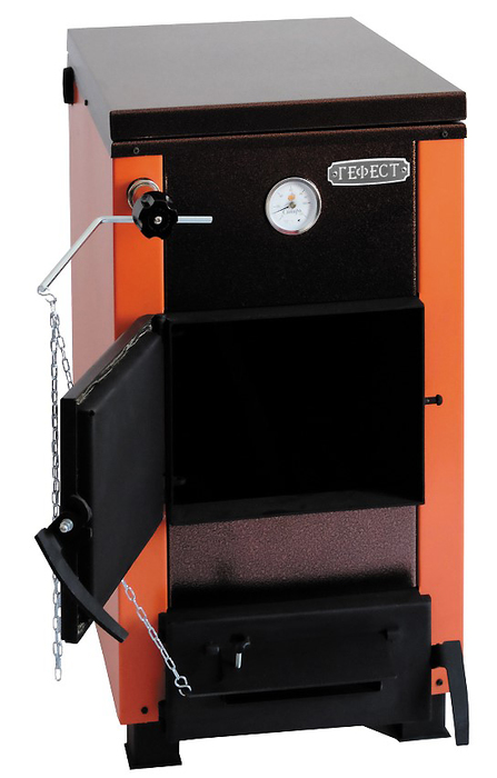 GEFEST КВО 40 ТЭ (подкл. слева/справа) твердотопливный котел