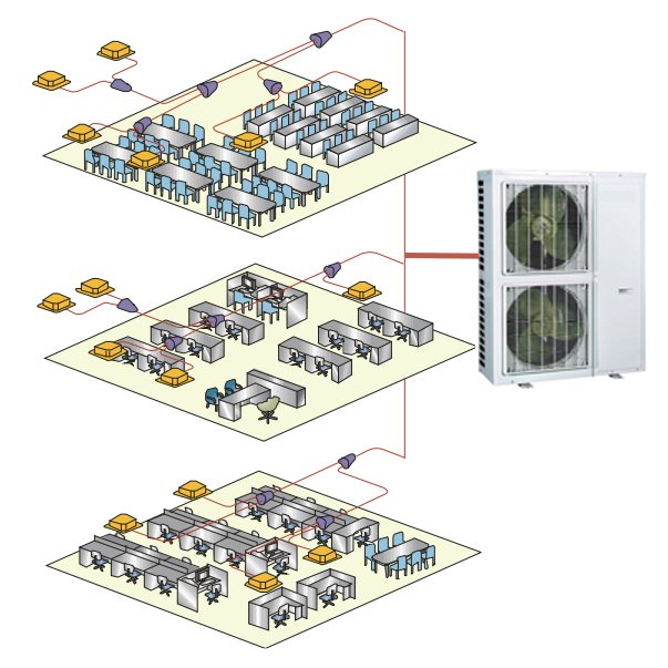 General Climate GW-G100/N1V наружный блок VRF системы 10-13,9 кВт