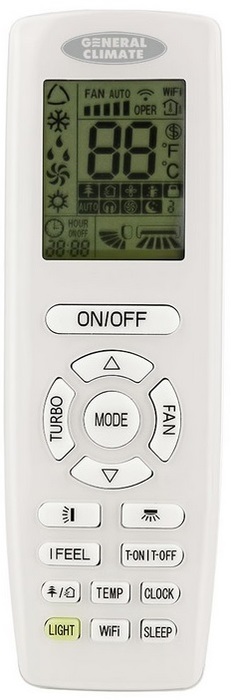 General Climate Mars II GC/GU-MR12HR32 WiFi настенный кондиционер