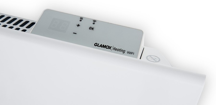 Glamox 2000Вт H40 высота 330 мм White WiFi конвектор электрический