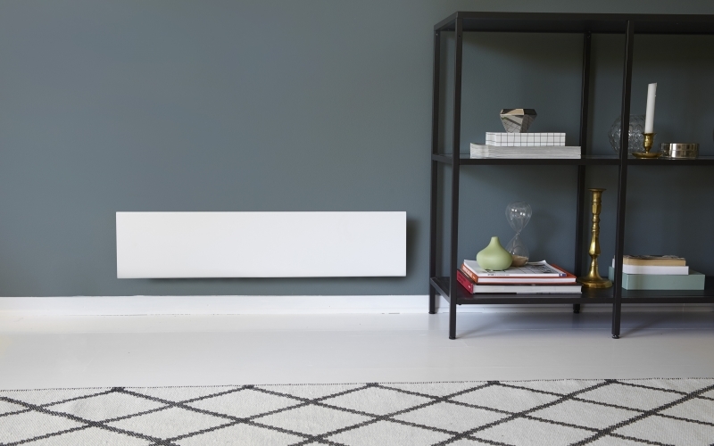 Glamox 800Вт H40 высота 210 мм White WiFi конвектор электрический