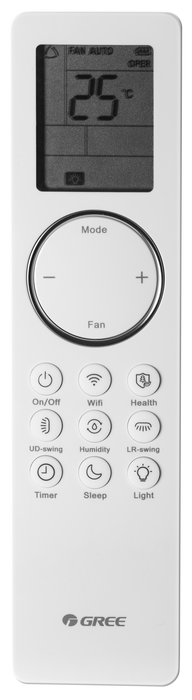Gree Airy GWH18AVDXE-K6DNA1A/I (white) настенный внутренний блок мульти-сплит системы