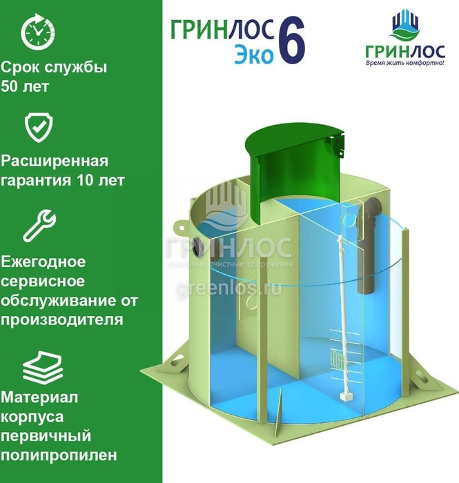 Гринлос Эко 6 септик