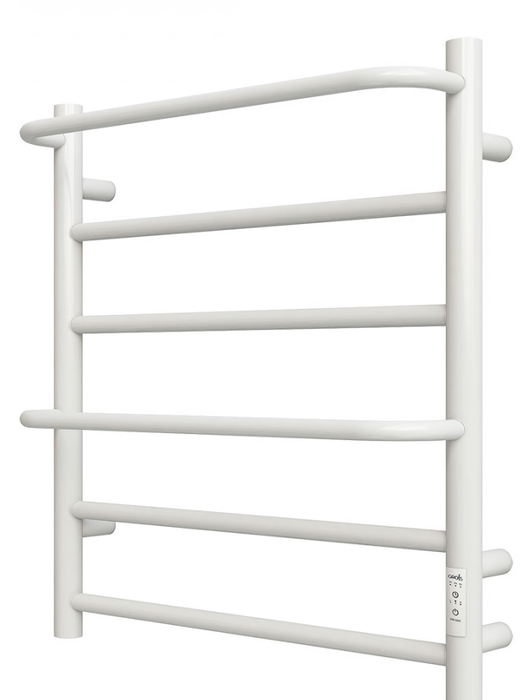 GROIS Gamma GR-136 400x600 П6 Ral 9005 R электрический полотенцесушитель