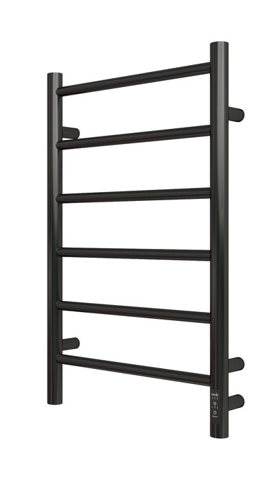 GROIS Laura GR-131 400x 700 П6 RAL9005 R электрический полотенцесушитель лесенка