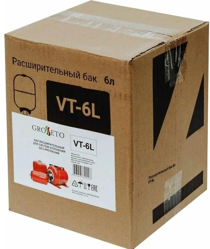 GROSSETO VT-6L расширительный бак