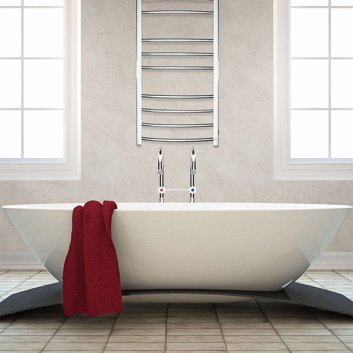 Grota EcoCalma 480x600 El для ванной электрический полотенцесушитель с терморегулятором