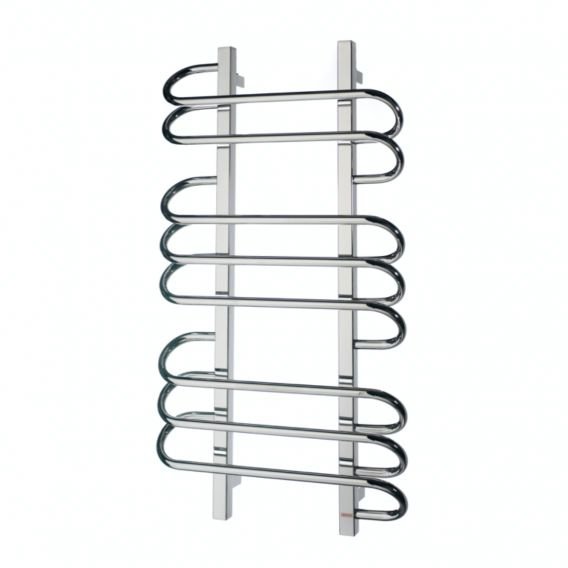 Grota Rivolo 500x600 El из нержавейки комбинированный полотенцесушитель
