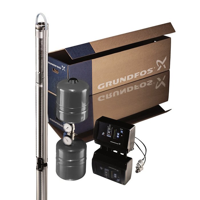 Grundfos Cons.pres.pac.SQE 5-70 + 40m + CU301 PAK комплект для поддержания постоянного давления