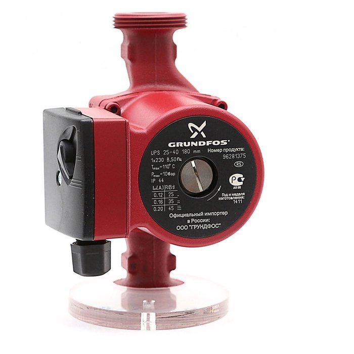 Grundfos UPS25-40 180 1x230V 50Hz 9H RU циркуляционный насос