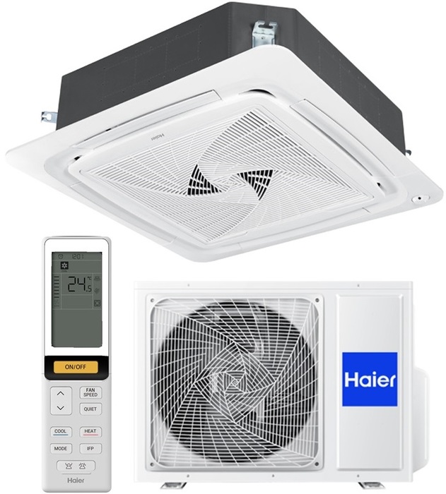 Haier ABH105H1ERG/1U105S2SS2FA кассетный кондиционер