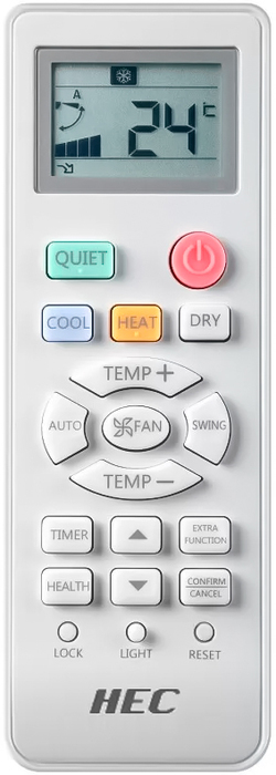 HEC BASIC ON-OFF ALU 12HRAL03/R5 кондиционер