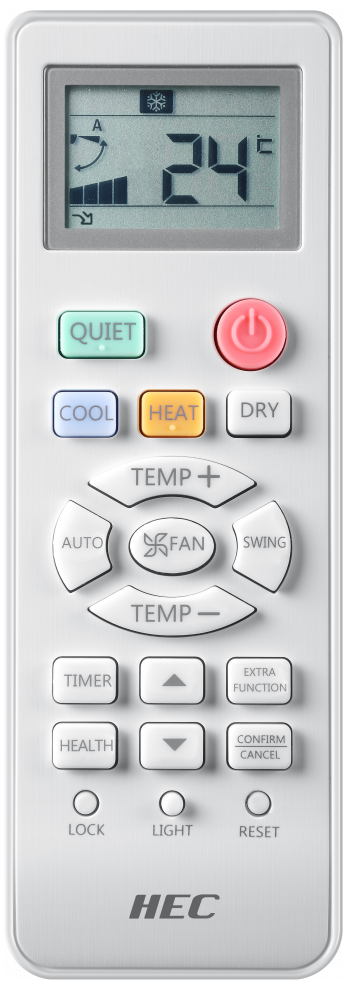 HEC COMFORT HEC-24HRC03/R3 настенный кондиционер