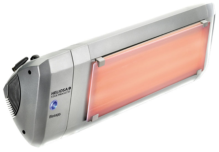 Heliosa 9.3 (2000Вт) серый инфракрасный обогреватель