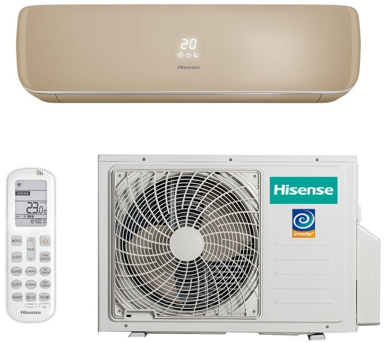 Hisense Champagne Crystal Super AS-13UW4RVETG01(C) WI-FI настенный кондиционер